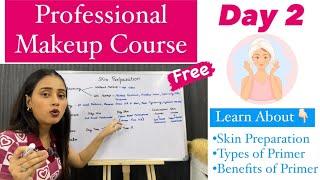 FREE PROFESSIONAL MAKEUP CLASS DAY 2|Complete Makeup Course| Online Makeup Course l मेकअप कोर्स l