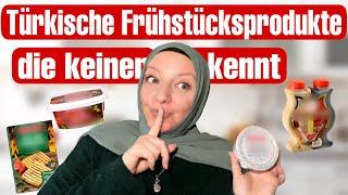 Türkische Frühstücksprodukte die Almans nicht kennen | Türkischer Food Haul | Frühstücksideen