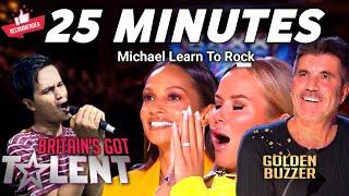 Singing 25 Minutes - Michael Learn To Rock With Super Beautiful Voice and Get Golden Buzzer On BGT