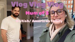 Mum of 3 - Vloggy Vlog - House update - British/American family - Caroline x