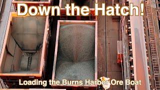 Loading a Great Lakes Ore Boat || The Burns Harbor Takes on Taconite in Duluth Minnesota