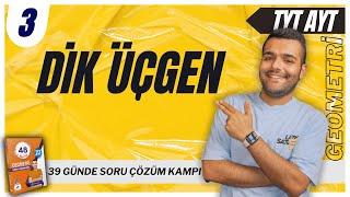 Dik Üçgen Soru Çözümü 39 Günde TYT-AYT Geometri Kampı | 3.Gün - Merkeze Teğet