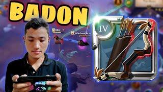 4.1 Bow Of Badon solo Mist PvP || mobile gameplay -Albion Online