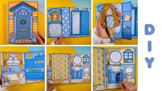 DIY Paper Dollhouse and Doll Assembly Tutorial