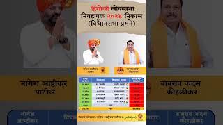 Hingoli lok Sabha Election 2024 result constitution Wise. #hingoli #loksabhaelection2024 #result