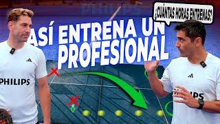 Entrenamiento REAL de un JUGADOR PROFESIONAL DE PADEL: La rutina de ALEX RUIZ | Mejora tu Padel