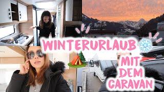 Winterurlaub mit dem Wohnwagen️️ im Zillertal •Packen, Ankunft & kranke Kinder Maria Castielle