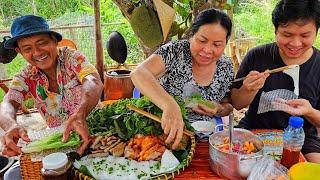 Bữa Tiệc Khai Trương Bán Mắm Ruốc Online Bất Ngờ Của Mẹ Mai | Uthuyvlogs.