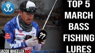 Jacob Wheeler's Top 5 Baits - Bass Fishing in March 2022