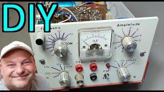 DIY Sine-Square-wave generator 1972 MJ test teardown