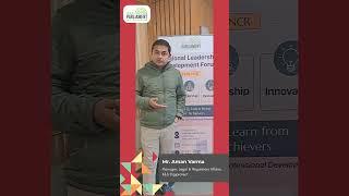 Mr. Aman Varma-  Attendee Testimonial