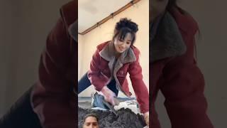 Tile installing #funny #home #construction #comedy #diy #song #jubinnautiyal #love