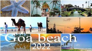 goa beach colva #4kvideo #2022    new year