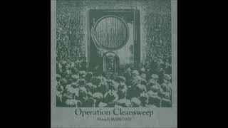 Operation Cleansweep - Munich 18-08-2002 - Propaganda For A New Century LP (Xn Recordings 2003)