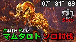 MHW Iceborne | MR Kulve Taroth Solo Heavy Bowgun 7:32 【HBG】