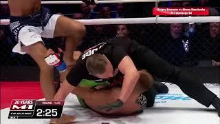 Sergey Romanov knockout Alexey Kunchenko - M-1 Challenge 84