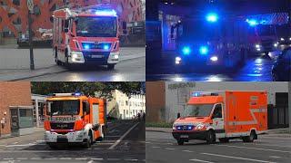 [3 HLF in einem Löschzug!] Einsatzfahrten Feuerwehr Köln Zusammenschnitt