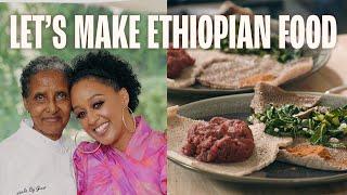 Cooking Ethiopian Food with Genet