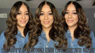 Beauty Forever Balayage Bye Bye Knots Unit | Salon Quality Color | Install and Review