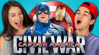 Teens React to Captain America: Civil War Trailer