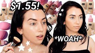 *new* $1.55 Full Coverage Foundation?! AOA PROWEAR [First Impression Review +  Wear Test]