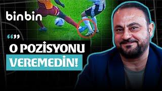 “JEST VE MİMİKLERİNDEN EZİLDİĞİN ÇOK BELLİ!” Galatasaray 2-1 Beşiktaş, 4-4-2 | “Hasan Şaş’la 1’e 1”