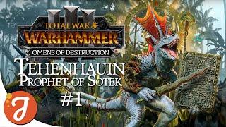 PROPHET OF SOTEK | TEHENHAUIN #01 | Total War: WARHAMMER III