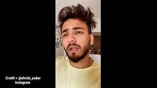 Elvish Yadav Reply To Sameer Mark No More Roast Video After Sameer Mark Instagram Live | Controversy