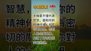 心靈探索 #人生哲理 #般若思維