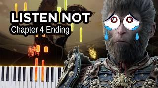 Black Myth Wukong - Listen Not (Piano Cover) 