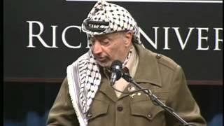 Yasser Arafat, President of the Palestine National Authority