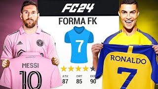 HER FORMA NUMARASINDAN 1 FUTBOLCU SEÇEREK TAKIM KURDUM ! EA FC 24 REBUİLD