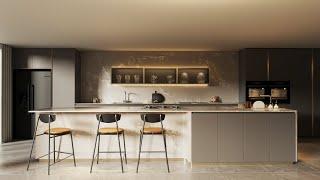 TỦ BẾP MAXEU SMART SERIES GRAYSTONE #maxeu #kitchen #tubep