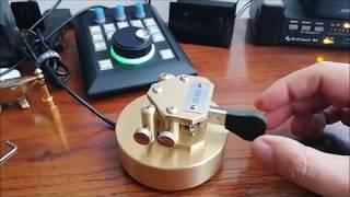 DX-S Morse Key overview - A high end single lever paddle from China (by iw7dmh)