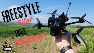 Freestyle pilot tries longrange . Hope I don't lose anything 