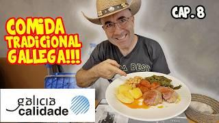 REACTING to TRADITIONAL GALICIAN FOOD | Route NVI cap. 8