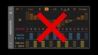 Bitwig Needs No Arpeggiator