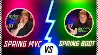 What's the difference between Spring Boot and Spring MVC