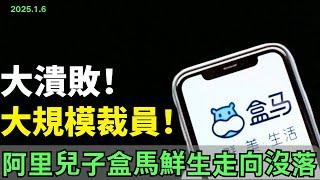 大潰敗！大規模裁員！盒馬鮮生！負面新聞源源不斷，含著金鑰匙出生也沒用！產品極不穩定，消費者被當韭菜！從火爆全國到落寞，只花了幾年！