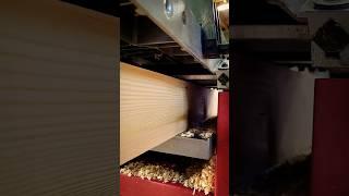 Inside the Lumberjack PT305 while it planes