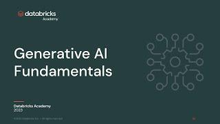 Generative AI Fundamentals