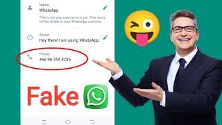 Fake Whatsapp Number 2025 - How to Create Fake Whatsapp Account 2025 | Fake Whatsapp Kaise Banaye