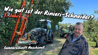 Obsthof Raddatz - Wie gut ist der Rinieri-Schneider? | Fendt ONE Bedienung | 3. Jahre