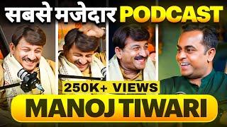 Manoj Tiwari Podcast with Sushant Sinha On Delhi, Kejriwal, Hind Ka Sitara Song & his journey| TAWSS