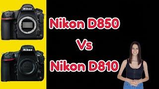 Nikon D850 vs Nikon D810 Comparison (Specification Only)