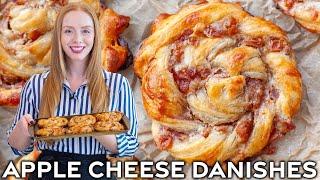 Super EASY Apple Pie & Cheese Danishes Recipe