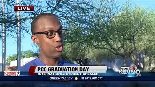 Thousands of students will be graduating tonight from PCC, including 18 international students