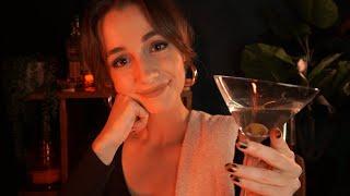 ASMR Bartender Roleplay Pt. 3 | Whispered | Muffled Music