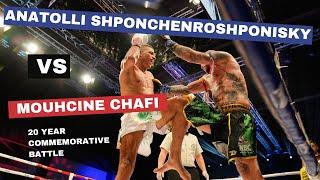 Muay Thai Spinning Back Elbow Changes The Fight - Mouhcine Chafi vs Anatoli Shponchenroshponisky