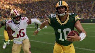 Green Bay Packers vs San Francisco 49ers - NFL Week 12 2024 Full Game Highlights (Madden 25 Sim)